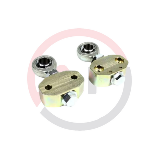 Adjustable uniball support and ball joint WITHOUT DISASSEMBLING the front wishbone BMW E46