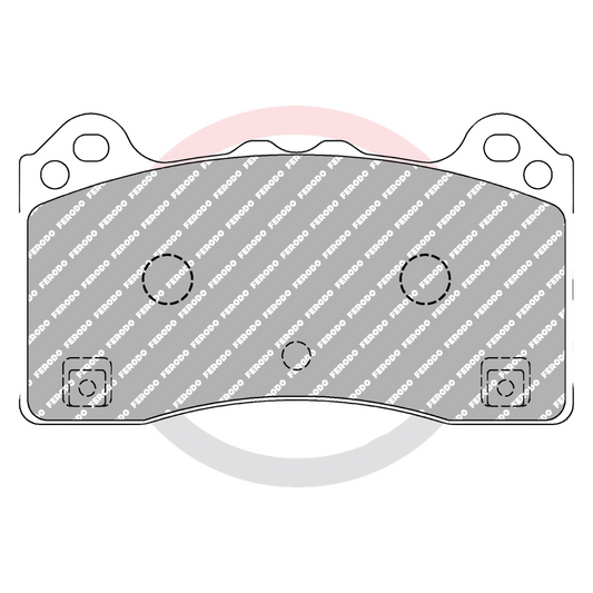 Pastillas de freno delanteras FERODO DS2500 Ford Focus  RS MK3 FCP4830H