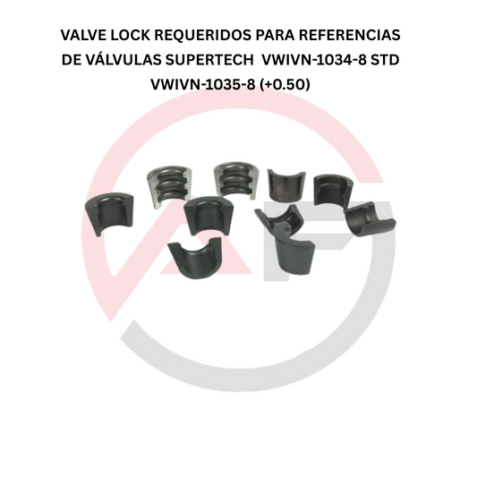 CONOS BLOQUEO - VALVE LOCK VW AUDI SEAT 1.8 / 2.0 16V para válvulas SUPERTECH