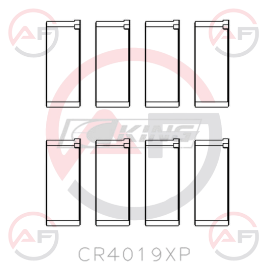 Cojinetes de biela KING RACING Renault F4R / F4Rt / F7R / F7RR / F7P